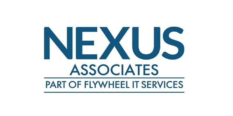 Logo of Nexus Associates, in blue text, with the subtitle "part of IT services" in smaller font size.